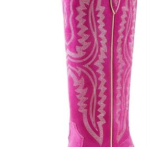 Ariat Pink Western Heeled Boots